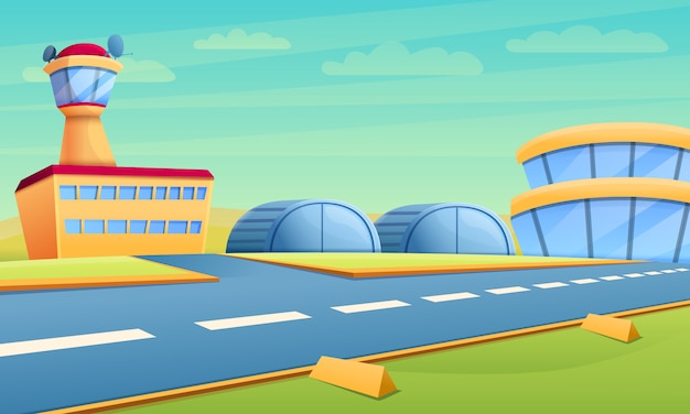 Airport hangar 