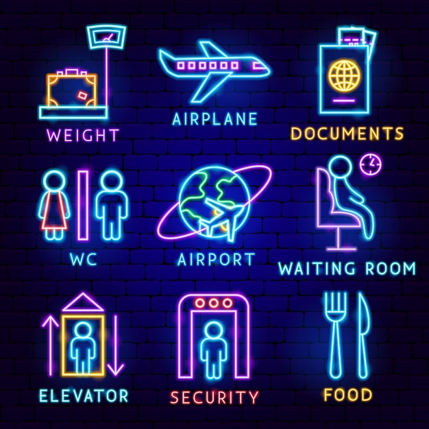 Airport Label Set