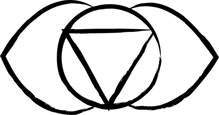 Vector ajna hand drawn vector illustration