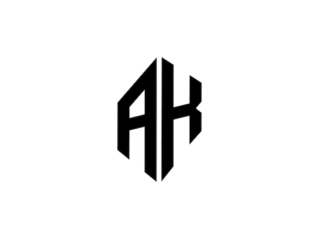 AK  logo  design