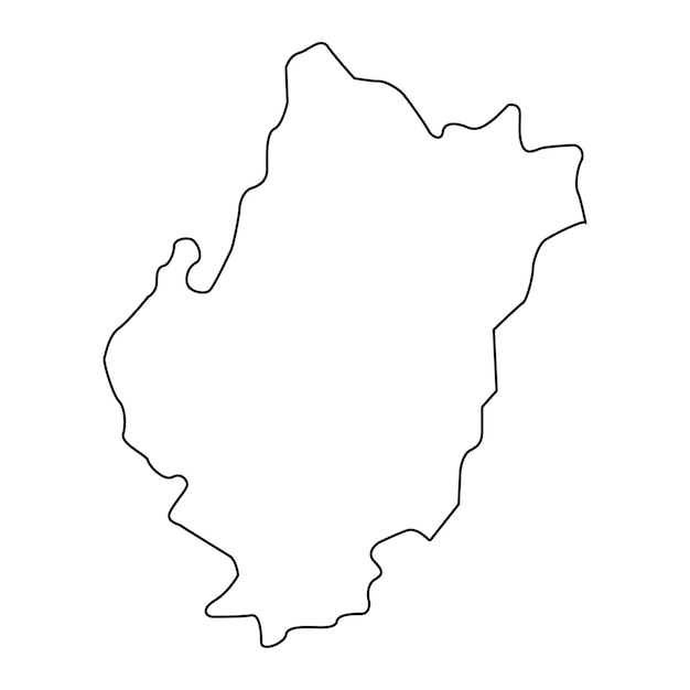 Al Bahah province administrative division of the country of Saudi Arabia Vector illustration