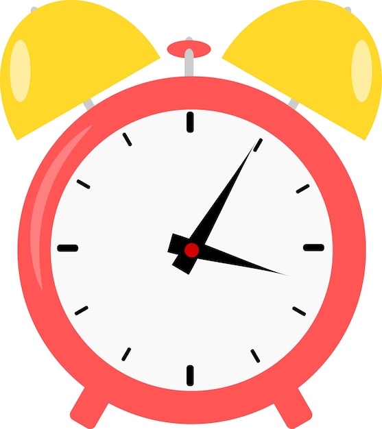 Alarm clock icon time vector graphics