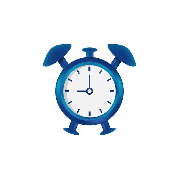 alarm clock icon vector illustration design