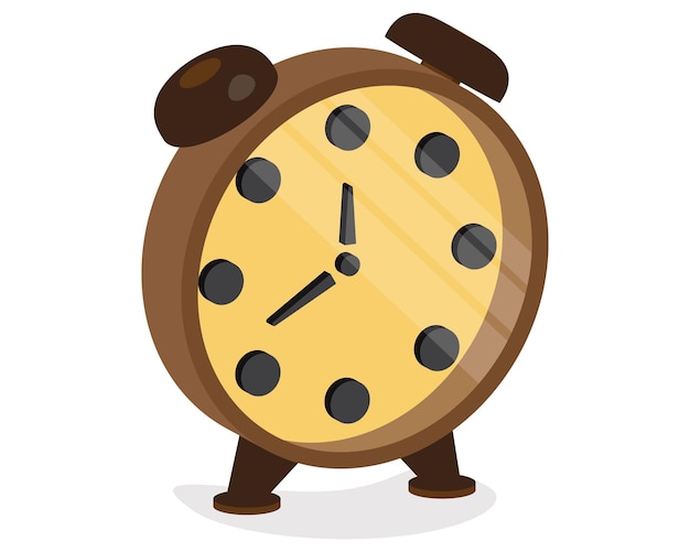 Vector alarm clock icon