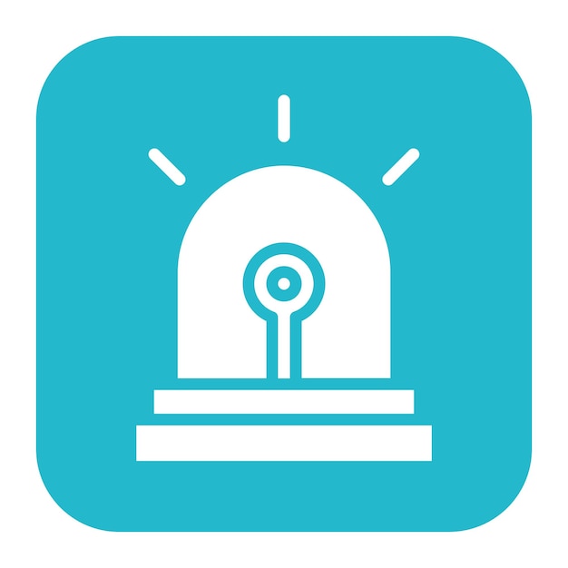 Alarm icon vector image Can be used for Public Services