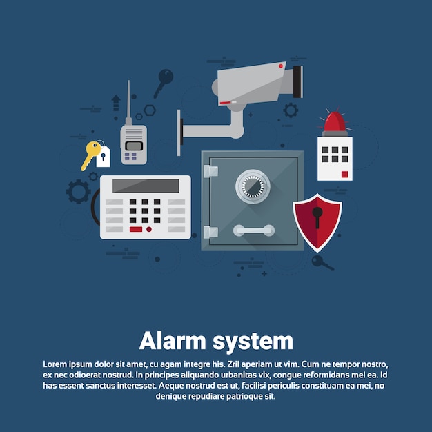 Alarm thief security protection insurance