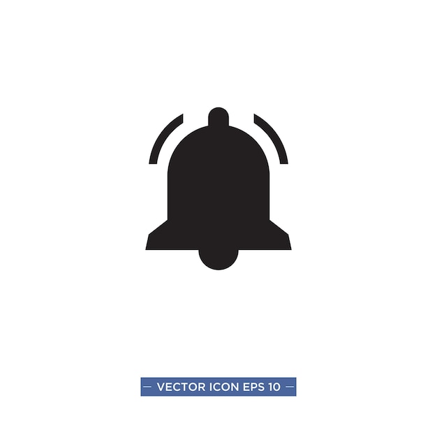 Alarm warning icon vector illustration