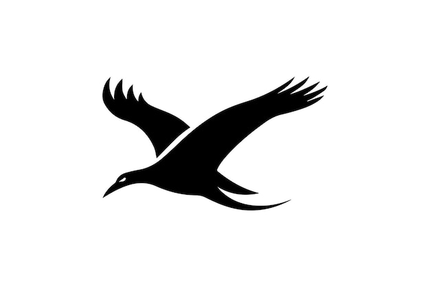 Albatros platte pictogram