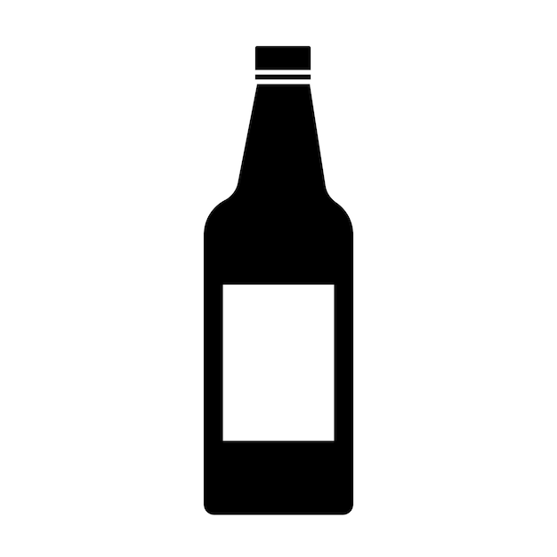 alcohol drink icon logo vector design template