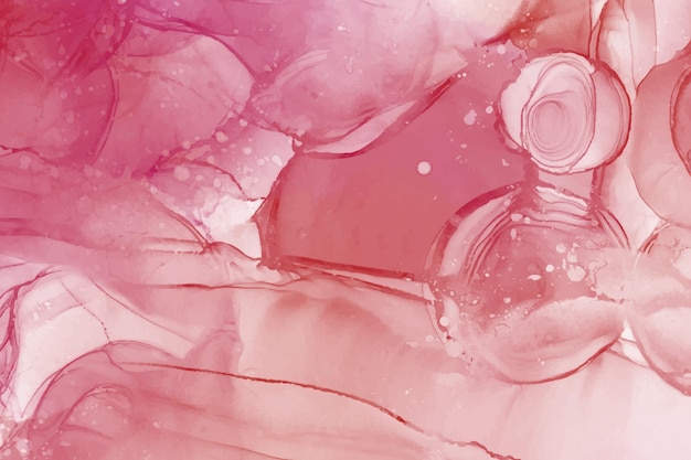 Vector alcohol ink background fluid watercolor