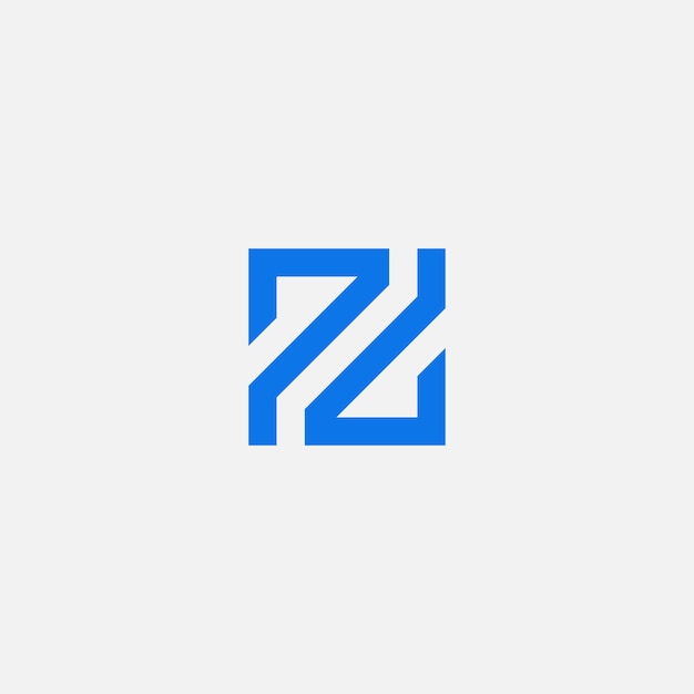 Alfabet Letter Z logo pictogram sjabloon ontwerpelementen.