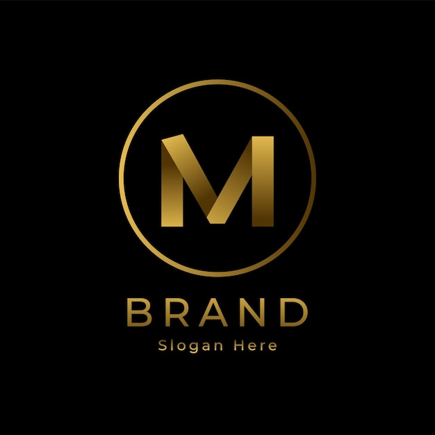 Vector alfabet luxe gouden logo