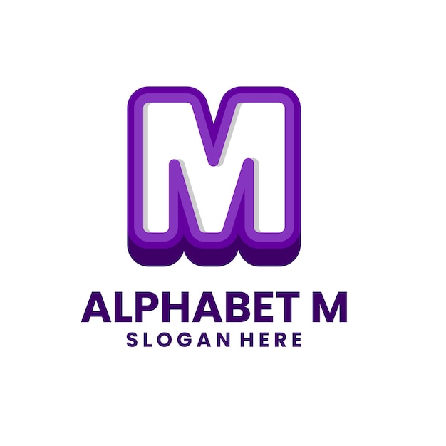 Vector alfabet m-logo