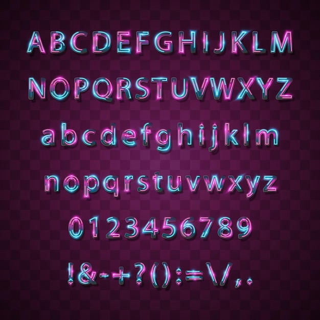 Alfabet vectorlettertype