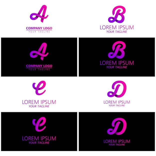 Alfabetletters logo emblemen