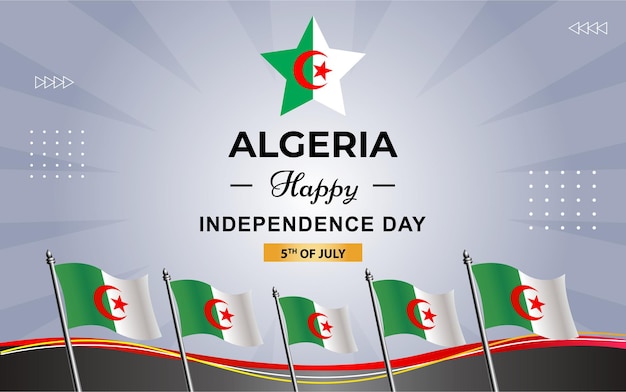 Algeria Poster for Independence Day