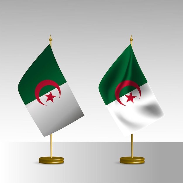 Algeria stand flag