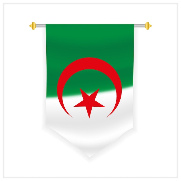 Algeria Wall Flag and Algeria Wall Hanging Flag Design