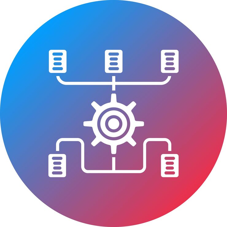 Vector algorithm icon vector image can be used for computer programming