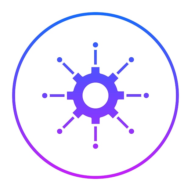 Algoritme vector illustratie