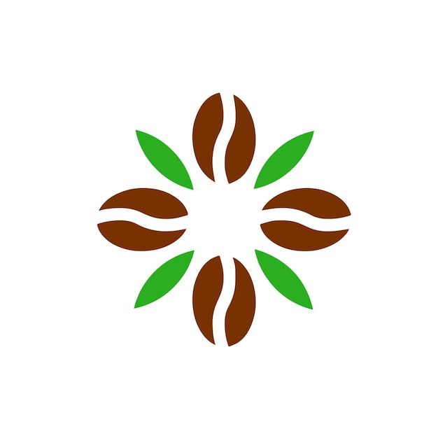 AlHamdani mokka-logo voor koffie, koffie en snacks