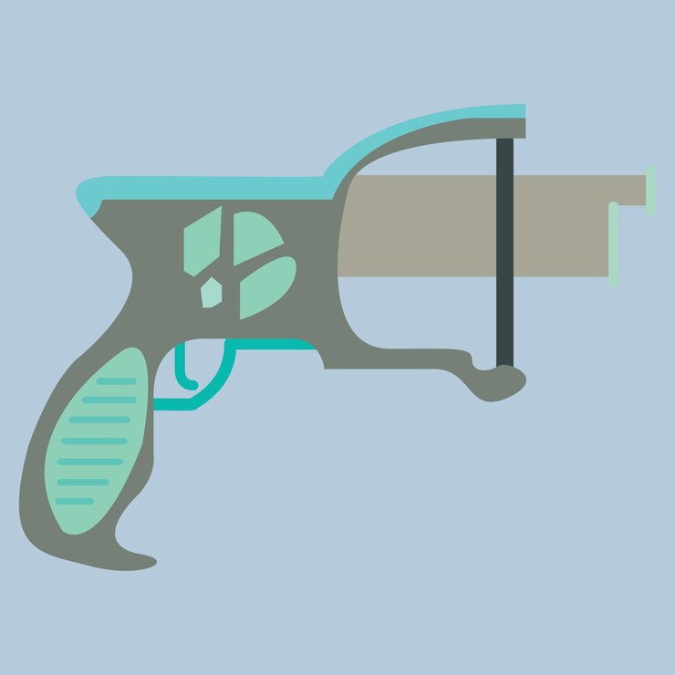 Vector alien defense vector illustration background