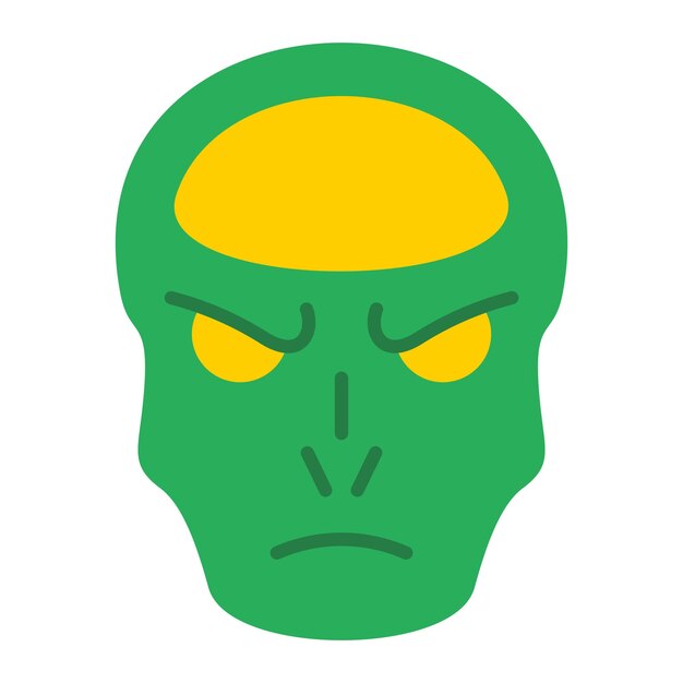 Vector alien icon