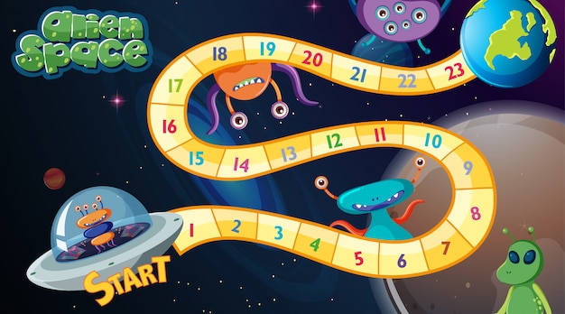 Alien space bordspel