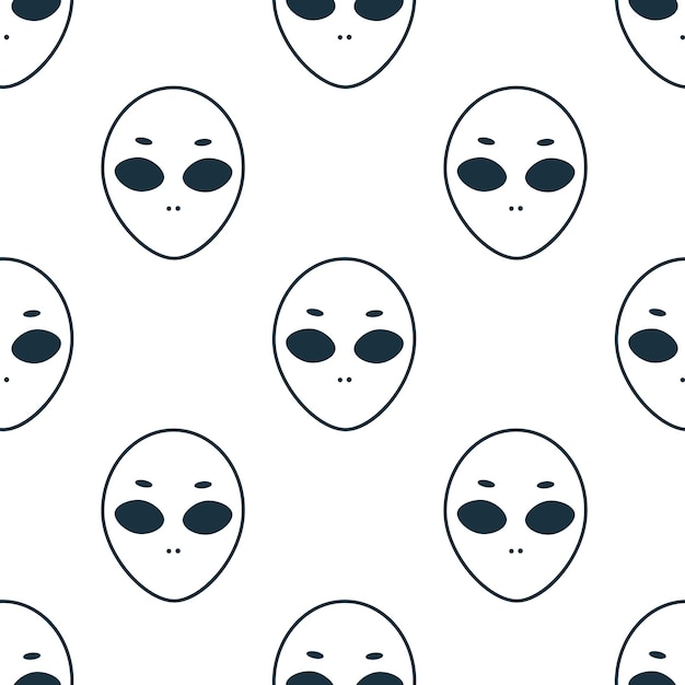 Alien ufo cosmic emotions faces joy line