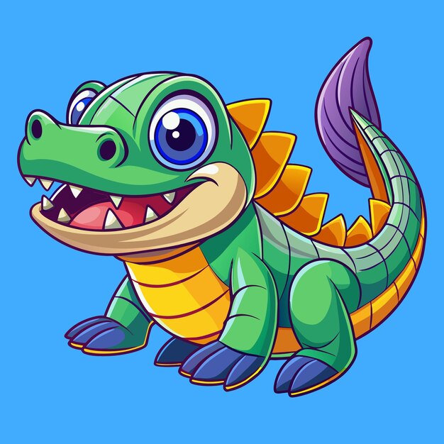 Aligator illustration