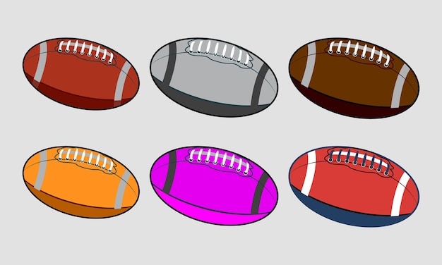 Tutta l'america football svg crafts design