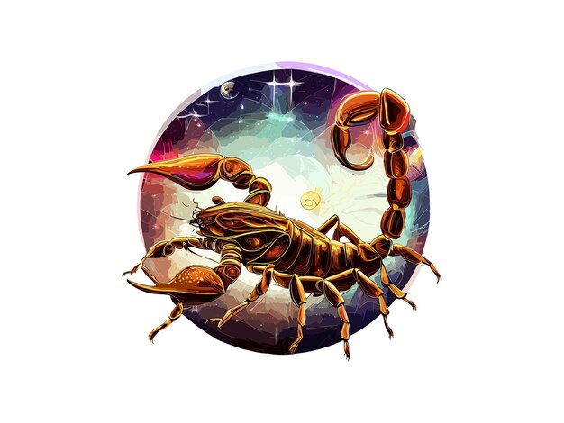 All Site TemplateScorpio Zodiac signs astrology horoscope esoteric constellations Luxar 35 Artboard