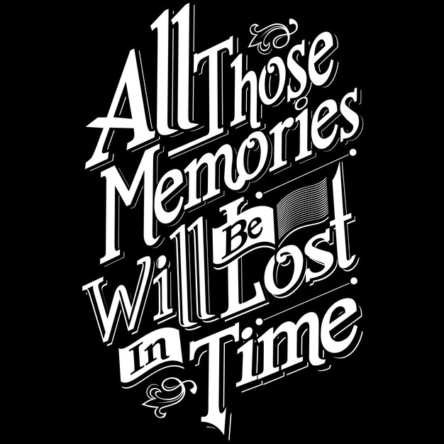 All those memories