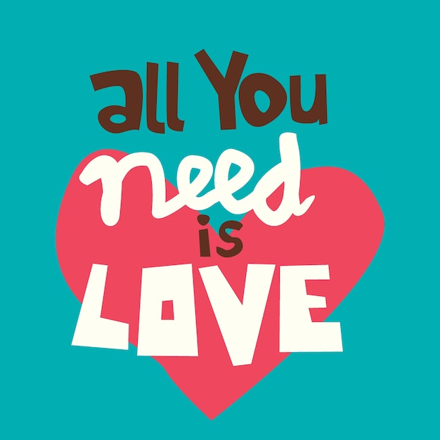 Vector all you need is love