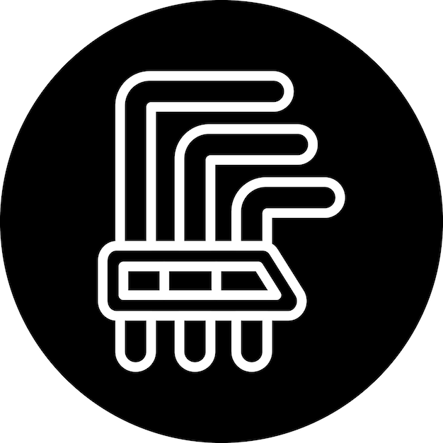 Allen Wrench Icon Stijl