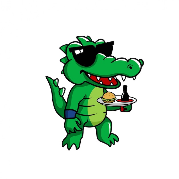 Vector alligator