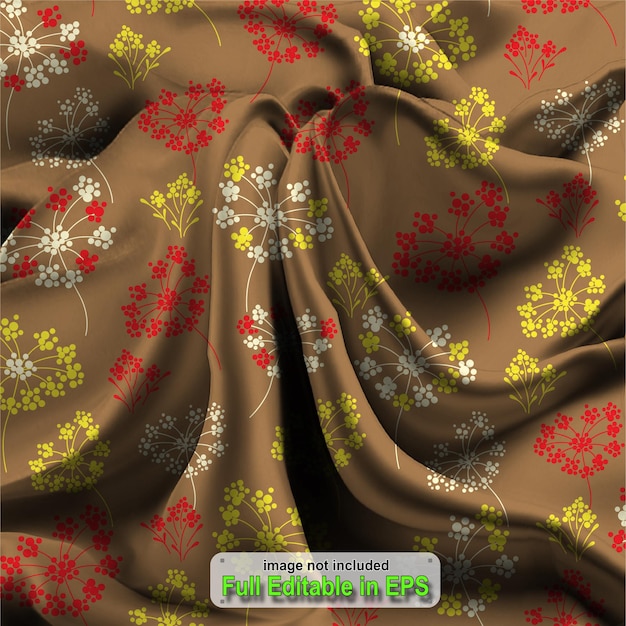 allover textile design a seamless pattern fabric print abstract background