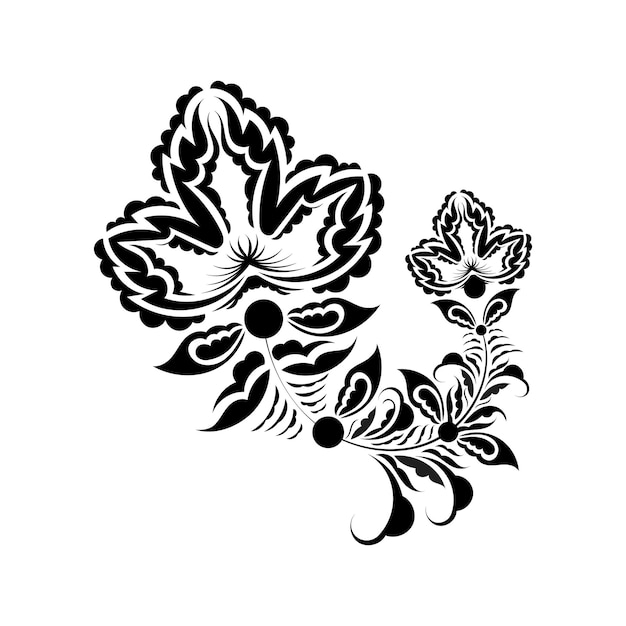 흰색에 고립 된 아몬드 꽃 지점 빈티지 식물 손으로 그린 그림 사과 또는 벚꽃의 봄 꽃