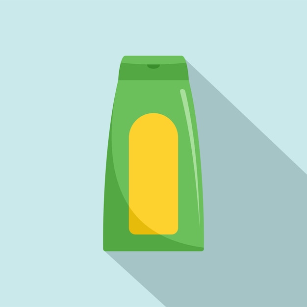 Aloe gel icon Flat illustration of aloe gel vector icon for web design