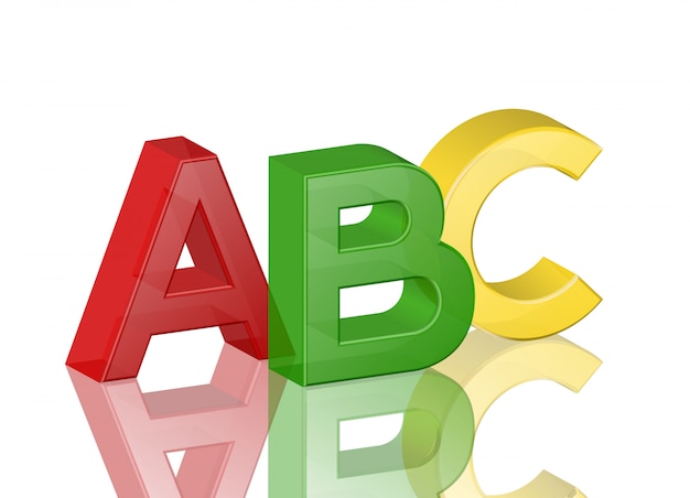 Vector alphabet abc