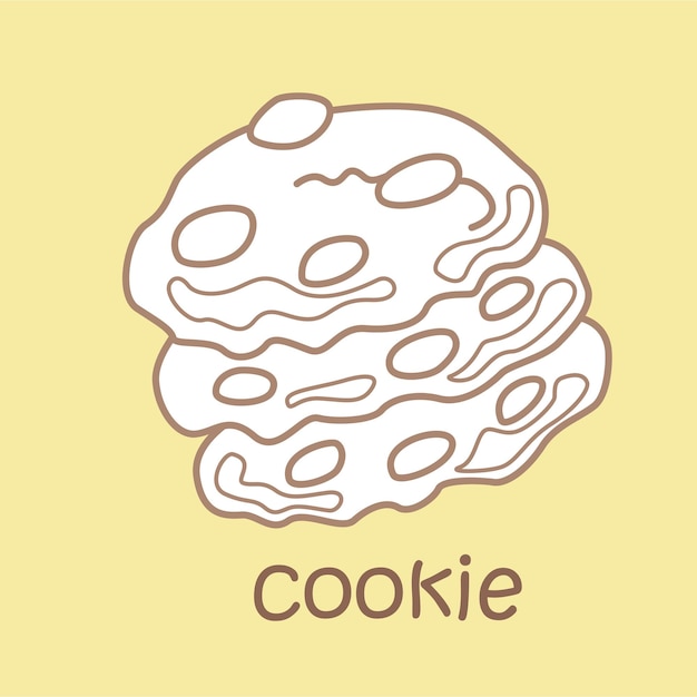 쿠키 디지털 스탬프 알파벳 C