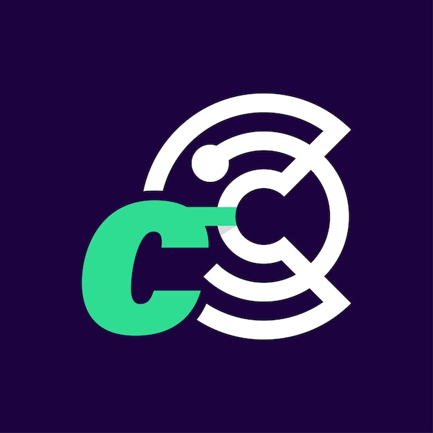 Alphabet C Crypto Logo