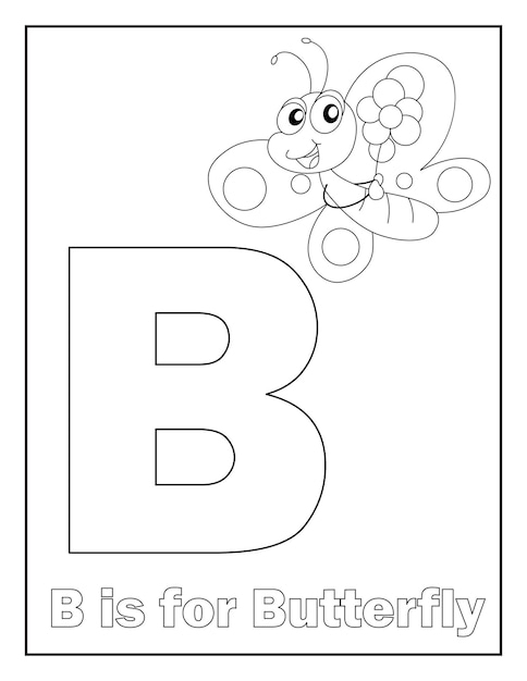 alphabet coloring pages for kidsalphabet with alphabetical animal