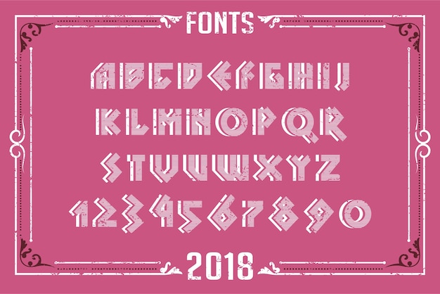 Alphabet design 