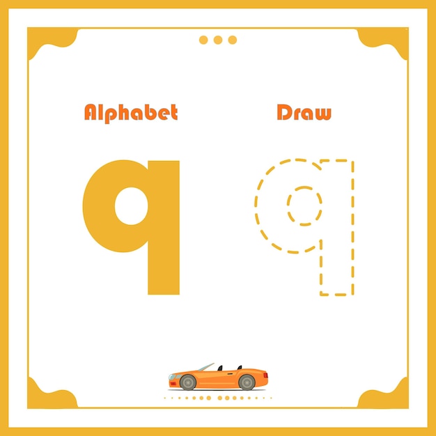 Рисунок алфавита для детей дошкольного возраста иллюстрация алфавита для детей, обучающихся обратно в школу