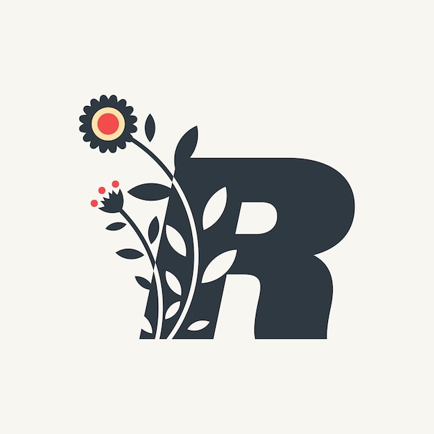 Alphabet Flower R