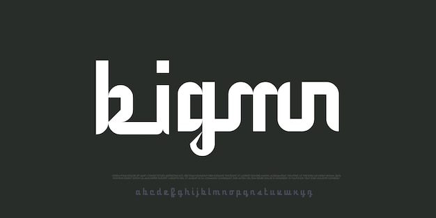 alphabet font collection classic and modern lettering