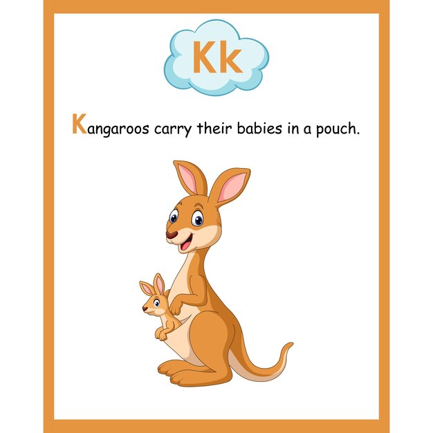 alphabet kk worksheet for kids