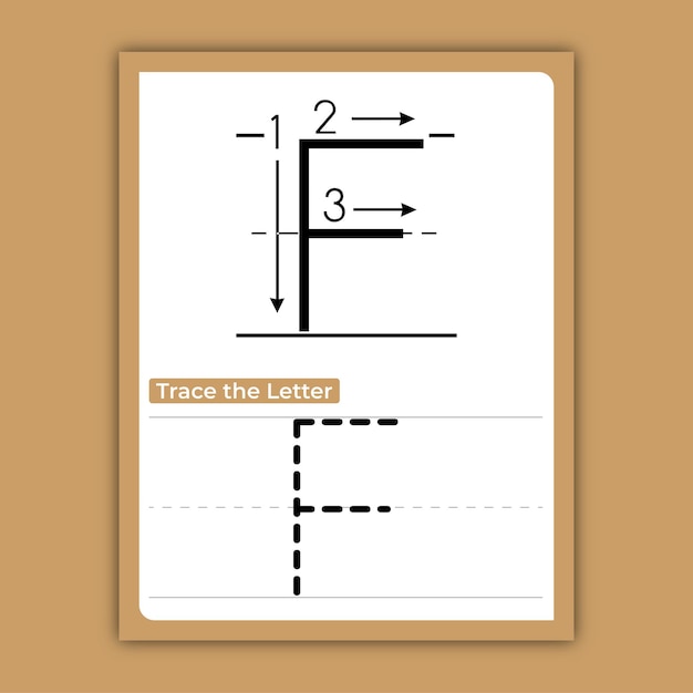 Vector alphabet letter tracing workbooks