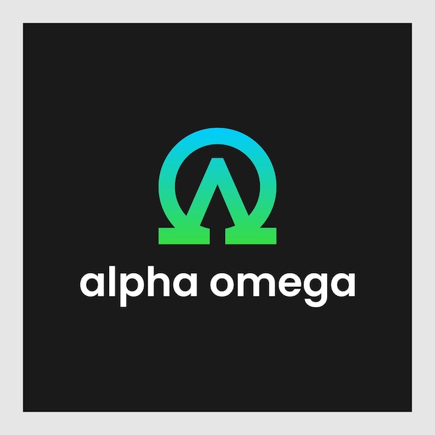 Буквы алфавита Инициалы Логотип монограммы AO, OA, A и O